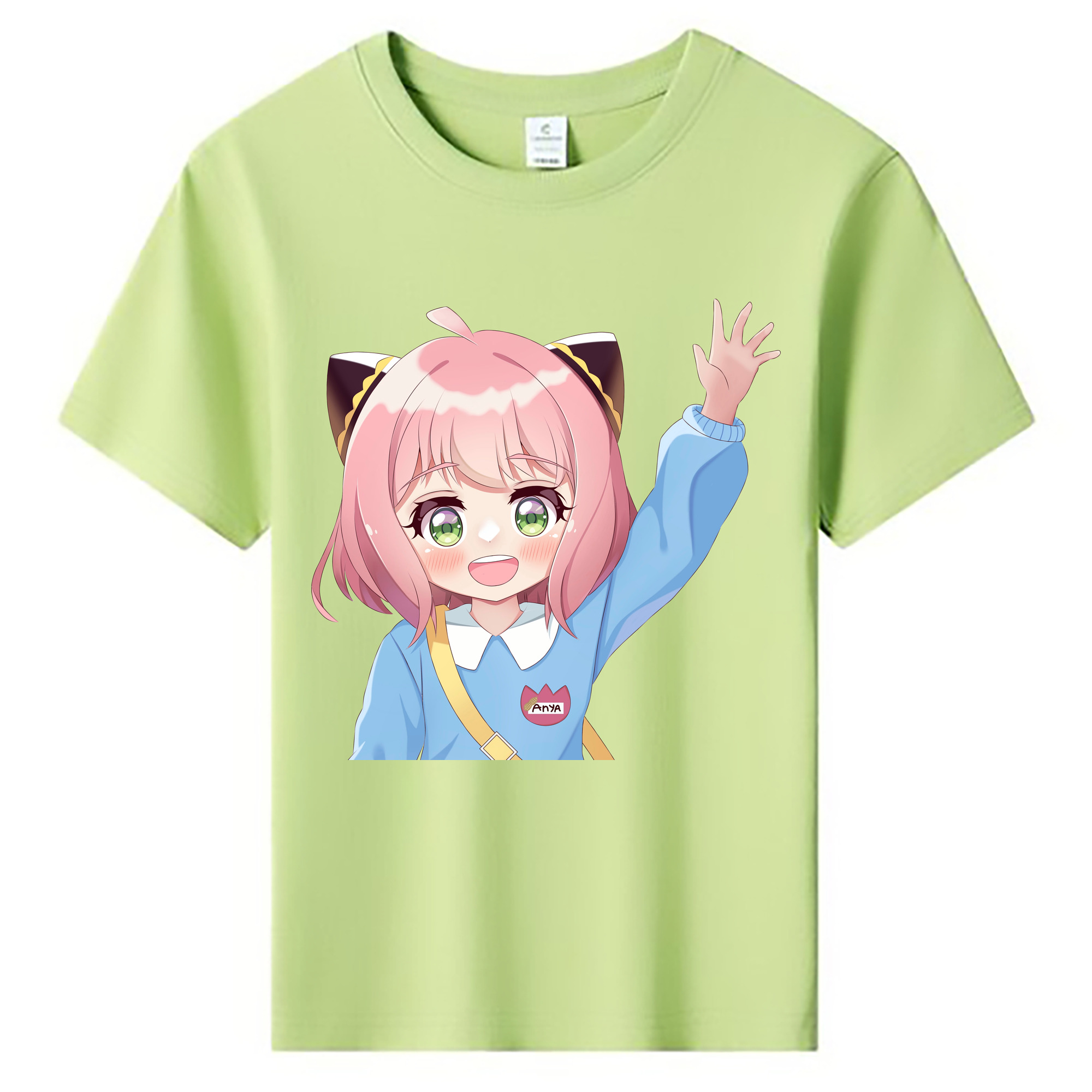 （画像用） SPY×FAMILY间谍家家酒 綿100％キッズTシャツ（フロントプリント）